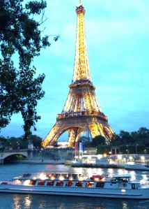 Eiffel Tower -- All Lit Up